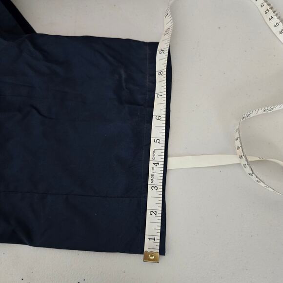 Vintage Y2K Navy Pink Stripe Nylon Windbreaker Pants Size XL Athletic Sporty - Picture 8 of 9